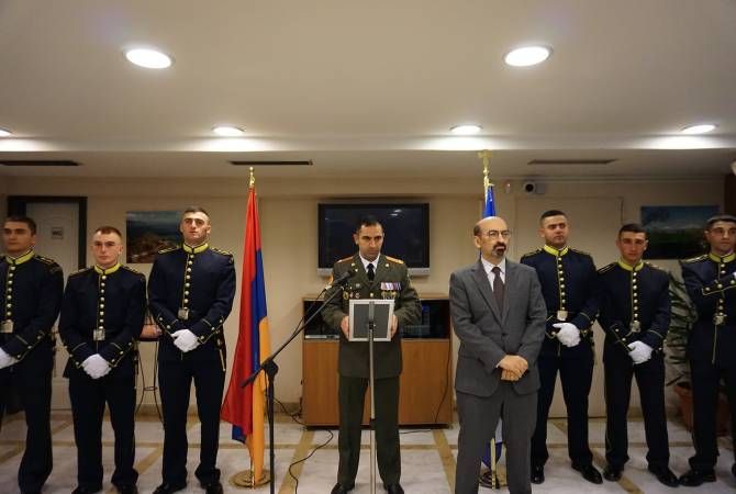 В посольстве Армении в Греции отметили 32-летие создания ВС РА